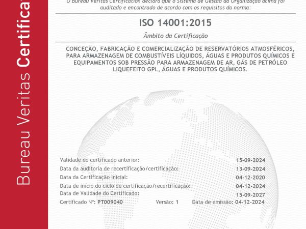 Certificate PT009040 H&H 14001 2024 PT